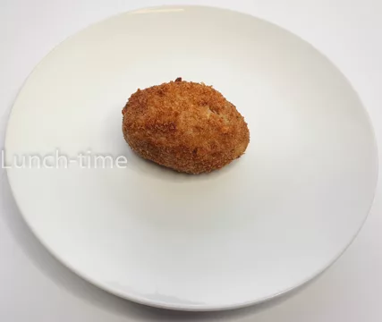 Котлета куриная с картофелем и плавленым сыром